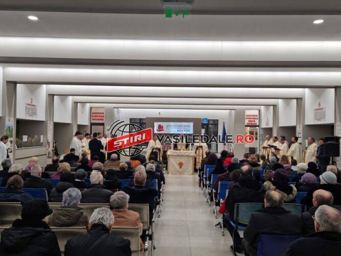 Moment special cu ocazia Zilei Mondiale a Bolnavului la Spitalul Județean de Urgență Baia Mare