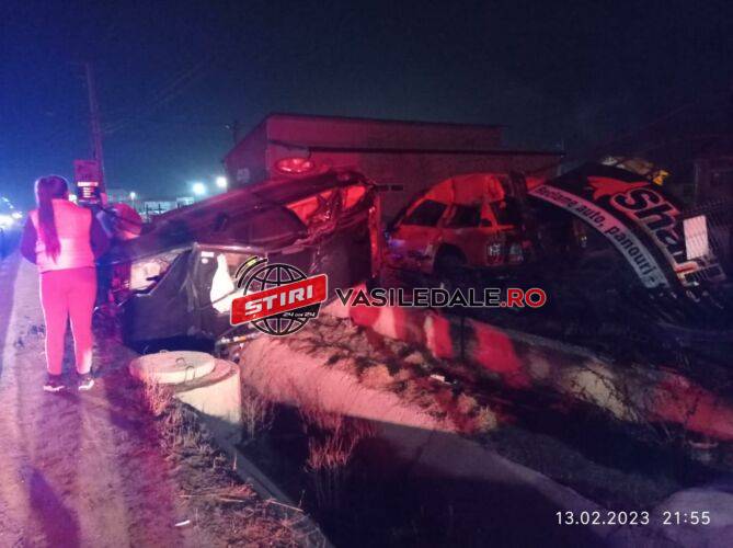 EXCLUSIV FOTO / VIDEO – ACCIDENT rutier în Sighetu Marmaţiei, trei victime neîncarcerate