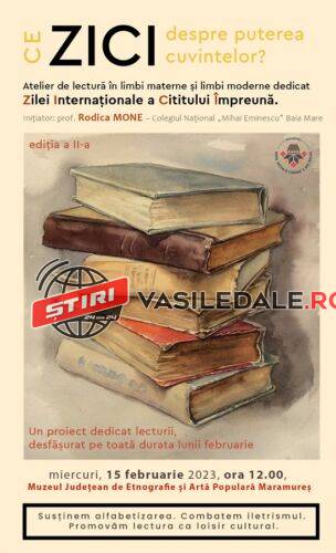 Evenimente organizate de Ziua Internațională a Lecturii