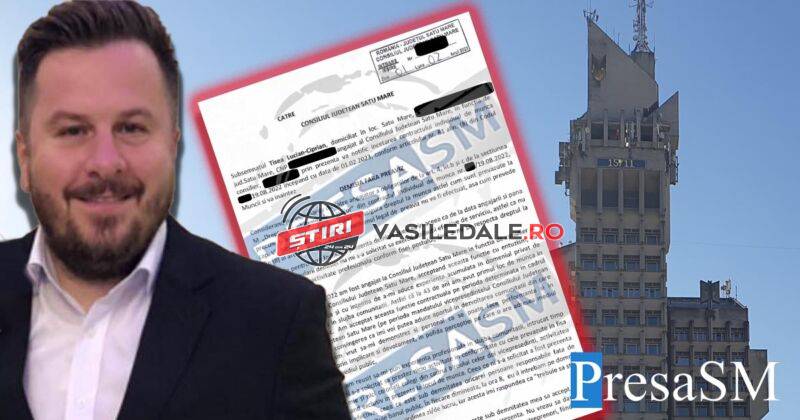 DEMISIE DE RĂSUNET ÎN CJ SATU MARE: Un angajat şi-a dat demisia pentru că nu făcea nimic