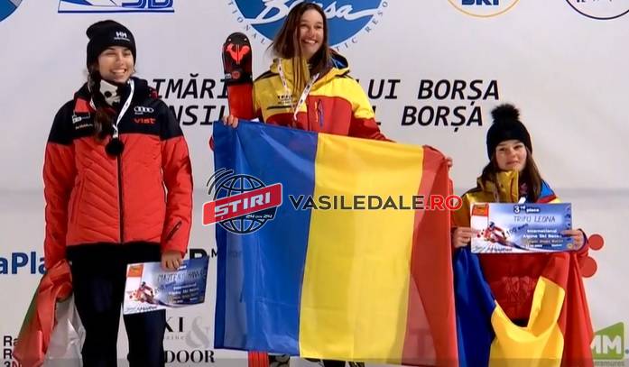 BORŞA: Prima competiție internațională de schi alpin organizată în nocturnă din România. Două românce pe podium