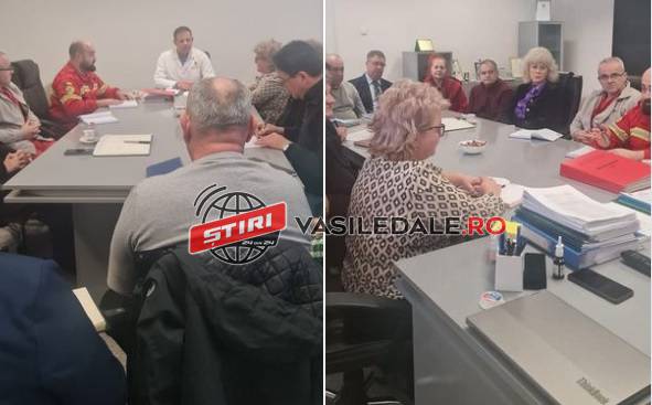 Întâlnire între reprezentanţii SJU Baia Mare şi ai Serviciului Județean de Ambulanță