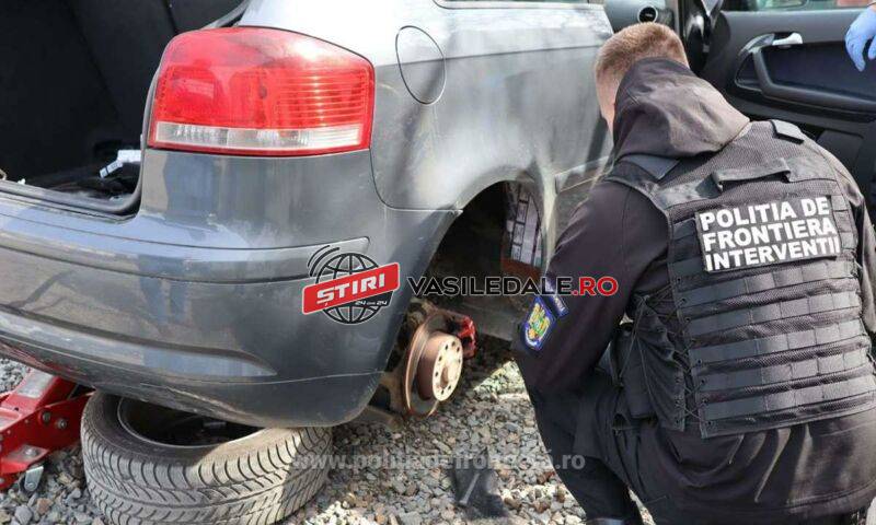 BAIA SPRIE: Transporta țigări ascunse în locașuri special amenajate într-un autoturism. Maramureșeanul a fost reținut pentru 24 de ore (video)