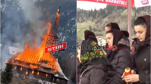 Miracol la biserica arsă de Florii, din Borșa. Sute de credincioși au venit să vadă minunea