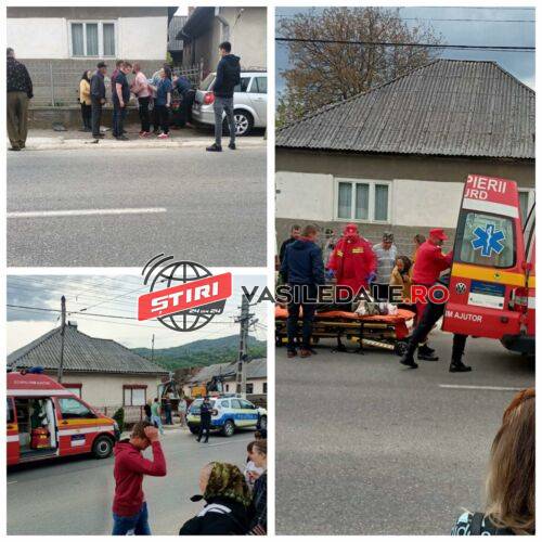EXCLUSIV VIDEO: Femeie din Ruscova nenorocită de o mașină ajunsă pe trotuar. Șoferul era rupt de beat (actualizare)