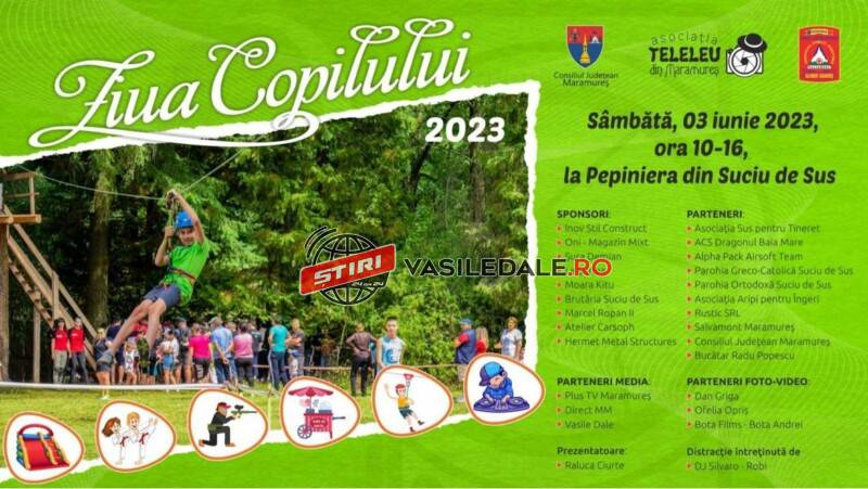 Ziua Copilului, sărbătorită la Suciu de Sus