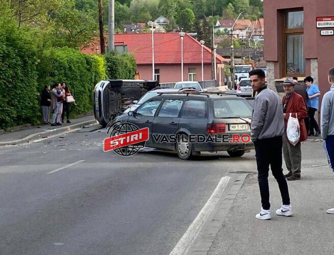 EXCLUSIV VIDEO: Accident rutier pe str. Industriei, patru victime – actualizare