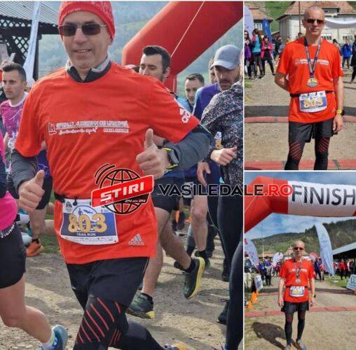 CROSUL SĂLCIUA TRAIL RUN: Aristotel Rudolf Felker a reprezentat Spitalul Județean Baia Mare și a ocupat locul 2