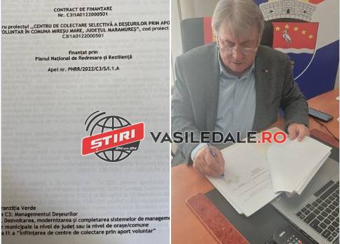 Primii bani din PNRR ajung în comuna Mireşu Mare