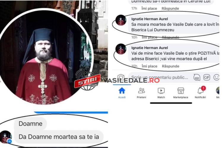 OPINIE – Este pur și simplu INCREDIBIL: Un călugăr din Maramureș se roagă ca subsemnatul să MOARĂ!
