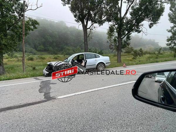 FOTO: Şofer băimărean, vinovat de producerea unui accident produs lângă Gherla