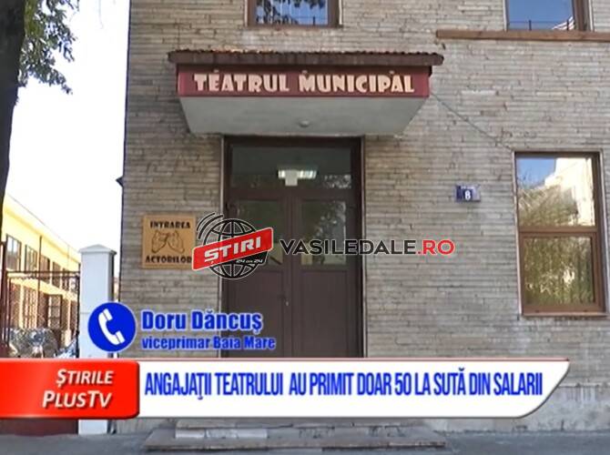 PING PONG cu actorii Teatrul Municipal Baia Mare. Primăria a plătit doar 50% din salariu pentru că nu ar mai fi bani până la rectificare (VIDEO)
