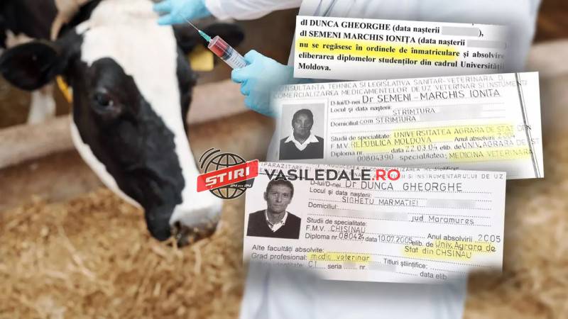 Până și vacile din Maramureș sunt tratate de medici falși. Doi veterinari cu diplome din Republica Moldova au contracte de sute de mii de lei cu statul român, dar Facultatea din Chișinău nu-i găsește în bazele de date. Investigație LIBERTATEA