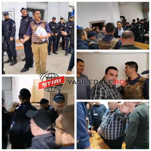 VIDEO: IMAGINI HALUCINANTE LA BORȘA – Localnicii au intrat cu forța în sediul Poliției. Oamenii susțin că autoritățile statului vor să mușamalizeze retrocedarea celor 17.000 hectare câștigate definitiv în instanță