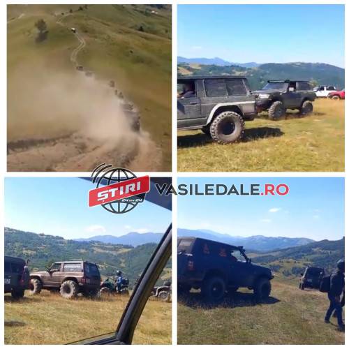 VIDEO – Pagube considerabile provocate de o activitate organizată ilegal pe mașini offroad la Săliștea de Sus