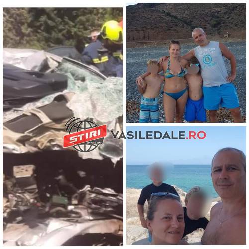 EXCLUSIV FOTO/VIDEO – Doi sigheteni, soți și soție, morți în Grecia într-un accident înfiorător. Copiii lor au fost transportați la spital (actualizare)