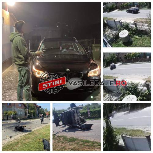 EXCLUSIV: Avem imaginile LIVE ale accidentului de la Ulmeni. Șmecherașul din Mânău cu permisul suspendat ne-a cerut să ștergem ȘTIREA!!!