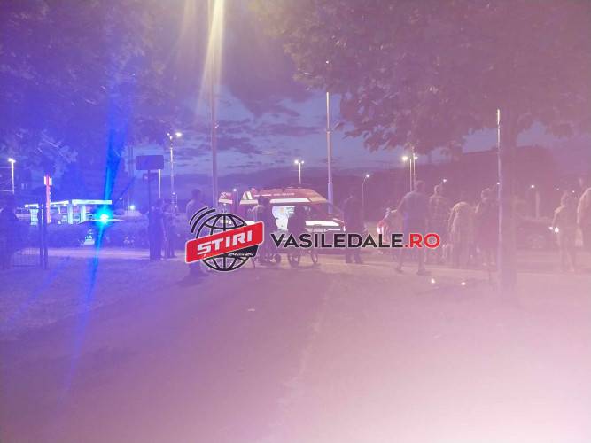 EXCLUSIV VIDEO: Pieton accidentat în zona Catedralei din Baia Mare