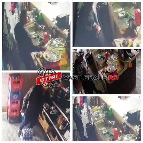 EXCLUSIV VIDEO: Îl recunoașteți pe individul care spune că e mut și surd! Sunați imediat la 112. A furat 1700 lei dintr-un portmoneu într-un restaurant din Baia Mare