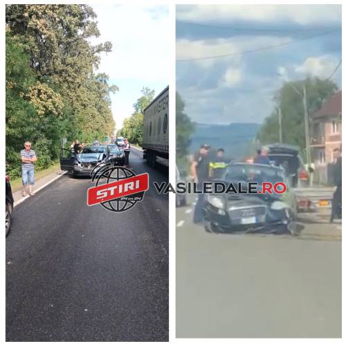 EXCLUSIV FOTO: Accident la Tisa și la Stejarul. O familie din Satu Mare nu a mai ajuns în concediu, fiind implicată într-un carambol
