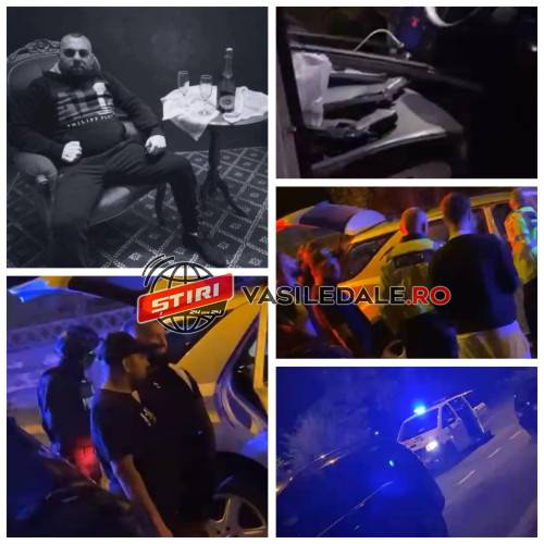 EXCLUSIV VIDEO: Interlopul Șoarecu urmărit în trafic cu focuri de armă în Baia Mare. Poliția și mascații au găsit 3 pistoale în mașina atacatorului, dar suspectul a fost lăsat liber (ACTUALIZARE)