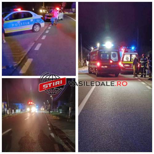 EXCLUSIV FOTO: Două victime după ce o șoferiță a intrat cu mașina într-o căruță nesemnalizată la Mireșu Mare – ACTUALIZARE
