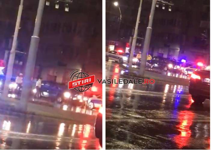 EXCLUSIV VIDEO: ”Nu vrei niște prafuri?” – Propunerea unor indivizi în parcarea de la Mc. Blocați în trafic de patru echipaje