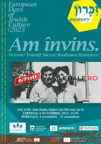 Expoziția „Am învins”, un omagiu adus supraviețuitorilor maramureșeni ai Holocaustului