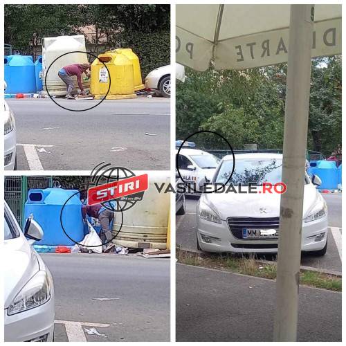 EXCLUSIV VIDEO: De ce mai e Ghițucă în funcție? Echipajul Poliției Locale Baia Mare vine, se uită din mașină și pleacă liniștit spre cafeluță