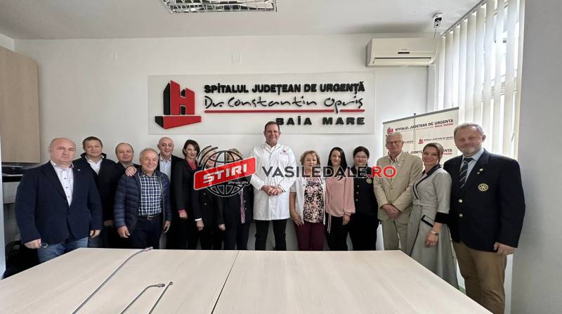 Echipamente performante pentru salvarea vieții copiilor născuți prematur donate de Clubul Rotary Baia Mare (foto)