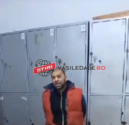 EXCLUSIV VIDEO: E DE NOAPTEA MINȚII – Suspectul a fost filmat în sediul POLIȚIEI SIGHET de angajat MAI: ”Ț…an b..ât!
