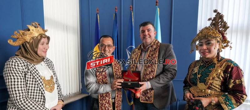 Delegație din Indonezia în vizită la Consiliul Județean Maramureș