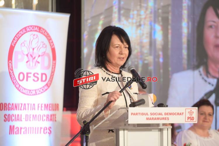 Crina Fiorela Chilat a fost confirmată președinte al OFSD Maramureș de cele peste 600 de delegate social-democrate prezente din întregul Maramureș