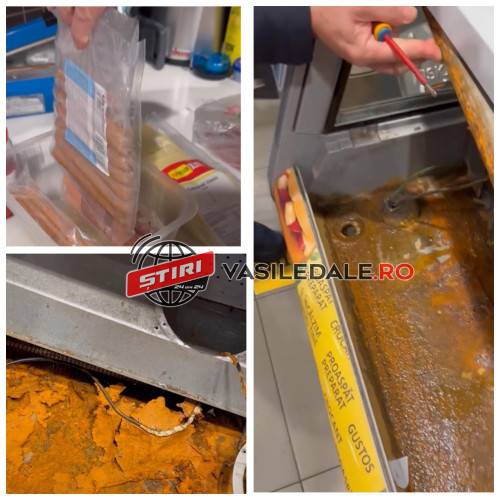 VIDEO: Îți vine să vomiți când vezi ce au găsit inspectorii ANPC într-o benzinărie din Baia Mare