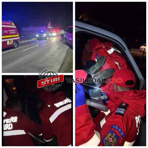 EXCLUSIV VIDEO: Tragedie la Pribilești – Șoferul unei autoutilitare încărcate cu porumb a murit la volan în trafic