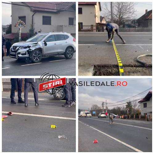 VIDEO: MERGEA LA MAGAZIN – O femeie care traversa DN1C regulamentar a fost spulberată de un SUV