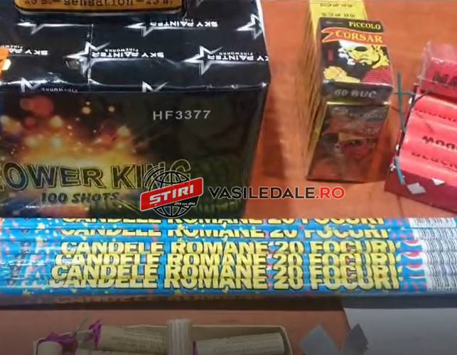 PERCHEZIŢII DOMICILIARE: Un băimărean a avut în casă nu mai puţin de 270 de kilogramede articole pirotehnice