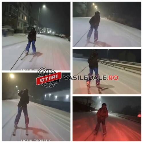 VIDEO: Schiorul amendat iar șoferul care-l tracta pe centura orașului Tg Lăpuș a rămas pieton pentru 60 de zile (actualizare)