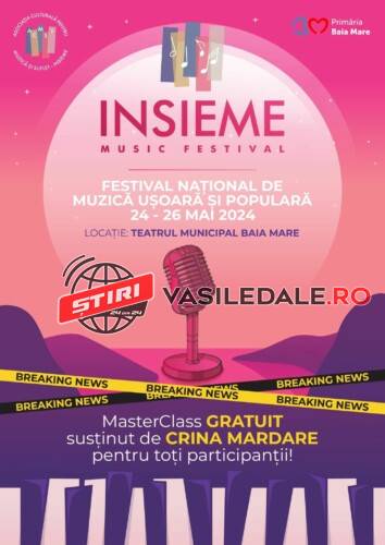 Copiii talentaţi sunt aşteptaţi la Insieme Music Festival