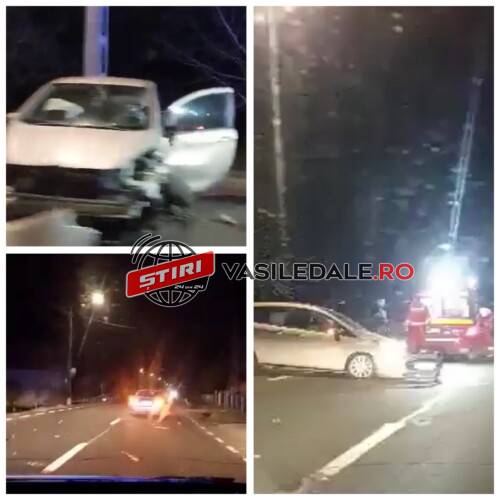 Video: Impact între două autoturisme în Buciumi pe DN1C