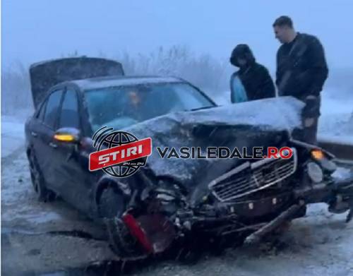 VIDEO: Accident la Ardusat, trei persoane transportate la spital