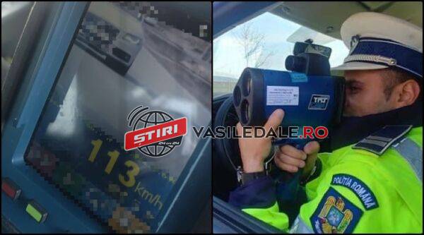 Băimărean depistat de două ori consecutiv în timp ce conducea cu viteză excesivă pe drumurile Sălajului