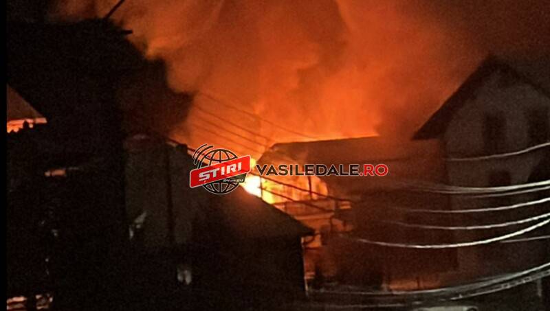 Foc la o bucătărie de vară şi la un grajd. Au intervenit pompierii din Bogdan Vodă şi voluntarii din Săcel şi Săliştea de Sus