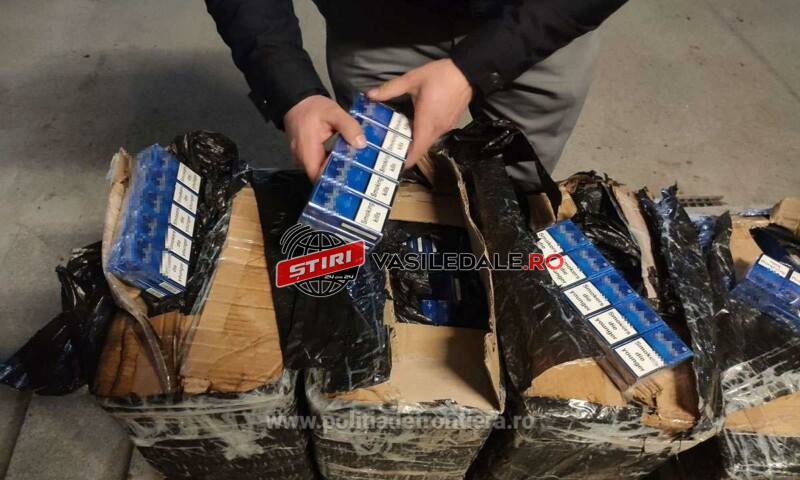FOTO: Țigări în valoare de 75.000 lei confiscate la frontiera de nord FOTO: Țigări în valoare de 75.000 lei confiscate la frontiera de nord