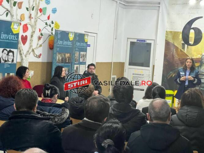 Despre educație și disciplină cu părinții elevilor de la Școala Gimnazială „Nicolae Iorga” din Baia Mare