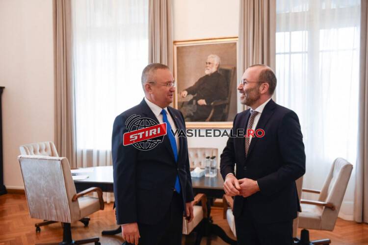 Președintele grupului PPE, cel mai important din Parlamentul European, a susținut o conferință de presă la sediul PNL