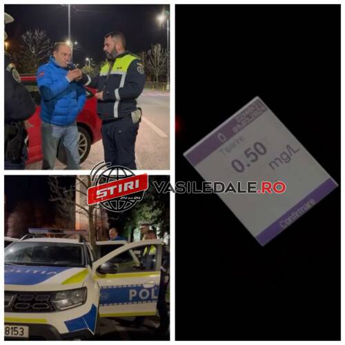 VIDEO – Un spaniol prins băut la volan în Baia Mare. La Tg Lapuș un șofer beat și cu permisul suspendat a intrat într-un stâlp