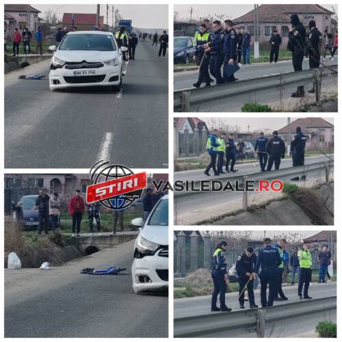 FOTO/VIDEO: Accident cumplit – Un copilaș de patru anișori a murit lovit de un șofer din Sighetu Marmației. Mascații la fața locului – ACTUALIZARE