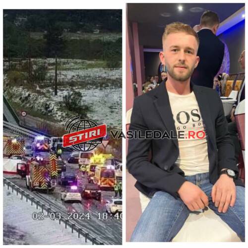 EXCLUSIV FOTO: Maramureșean mort într-un carambol cu 10 mașini produs pe A5 în provincia Toledo, Spania