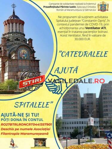 Taina Sfântului Maslu – Taina Vindecării, mâine la Spitalul Județean de Urgență „Constantin Opriș”